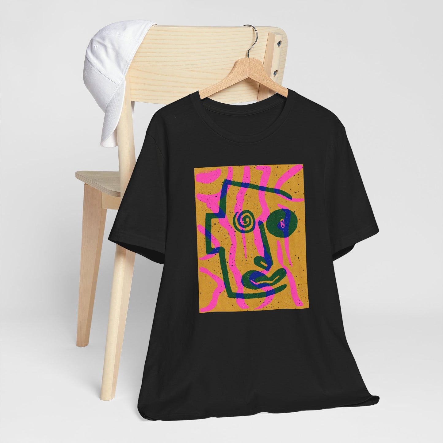 Abstract Art Graphic Tee - Vibrant Unisex Jersey Short Sleeve T-Shirt