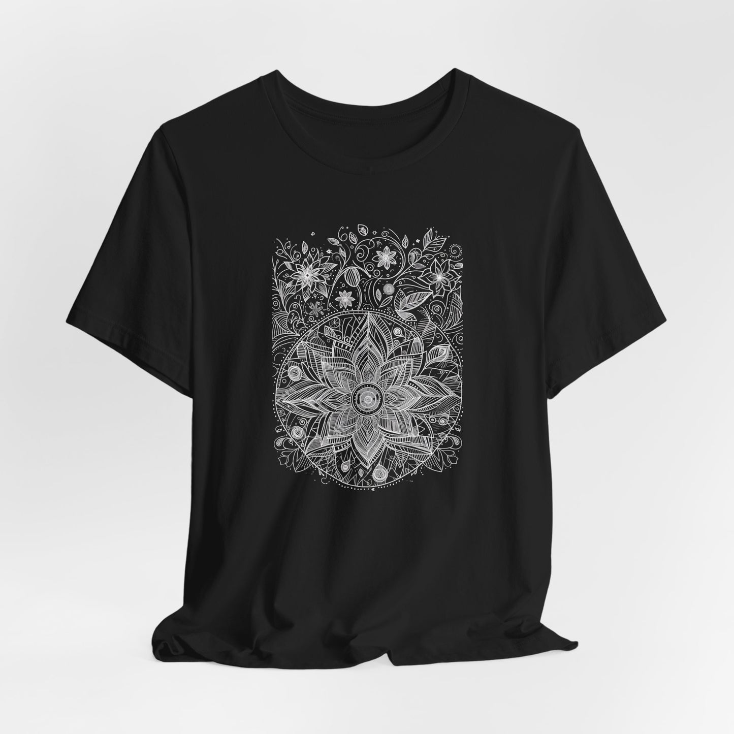 Unisex Mandala Tee, Tee shirt, T shirt, Unisex, Graphic Tee, Boho Chic