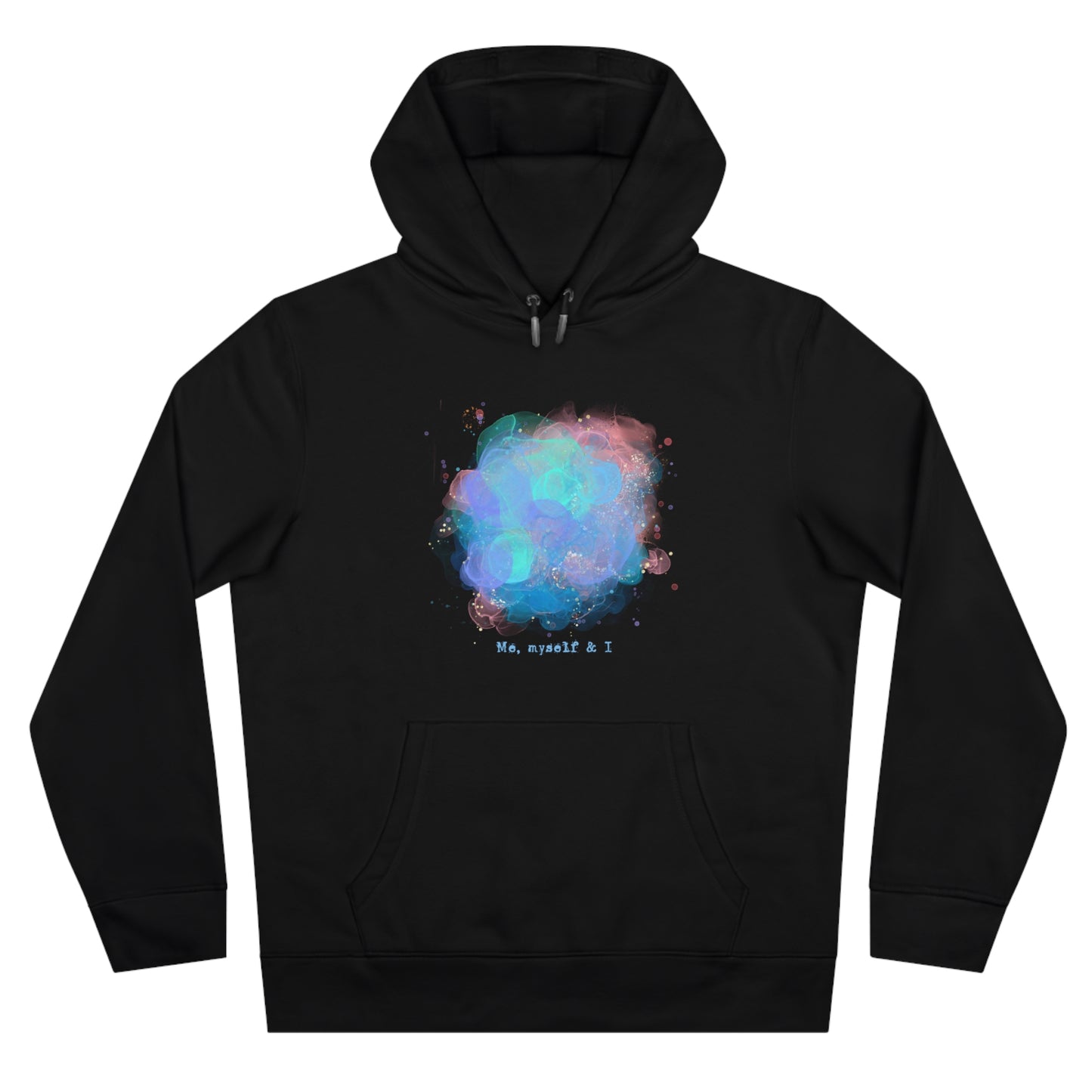 Me, Myself & I King Hooded Sweatshirt - Cozy Art Hoodie for Self-Love and Reflection
