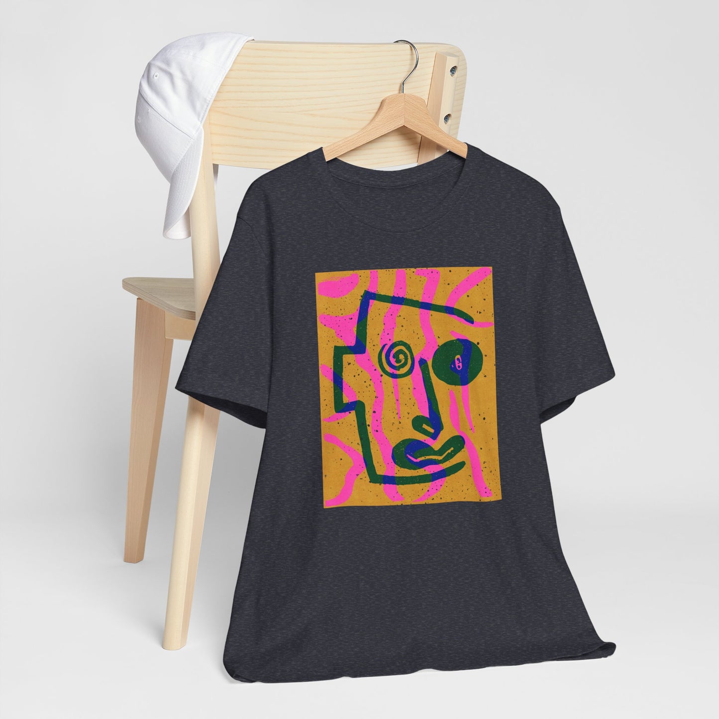 Abstract Art Graphic Tee - Vibrant Unisex Jersey Short Sleeve T-Shirt