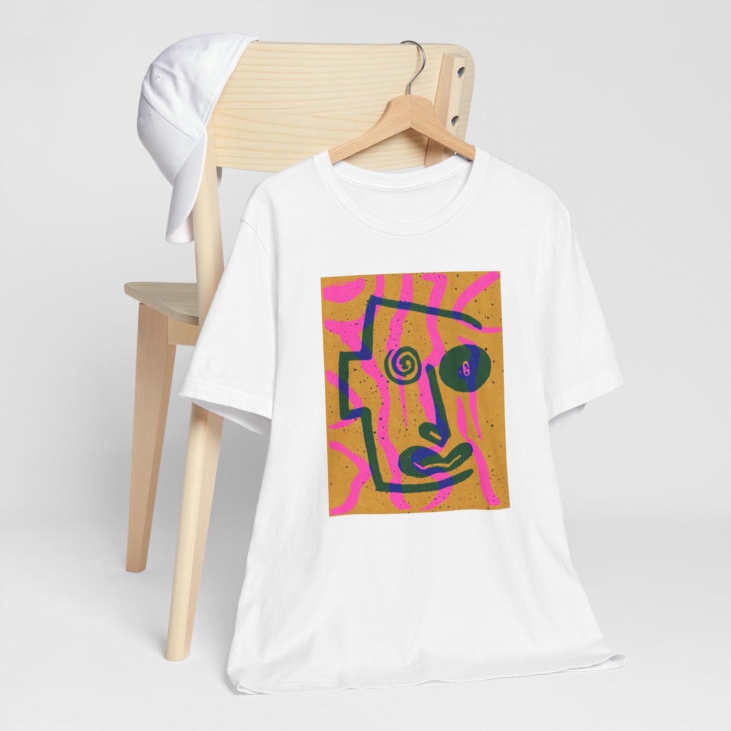 Abstract Art Graphic Tee - Vibrant Unisex Jersey Short Sleeve T-Shirt