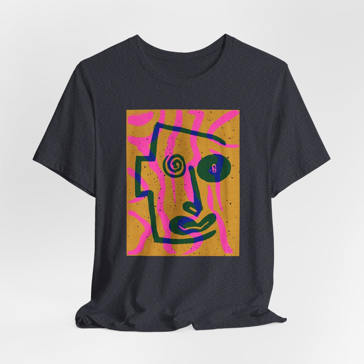 Abstract Art Graphic Tee - Vibrant Unisex Jersey Short Sleeve T-Shirt