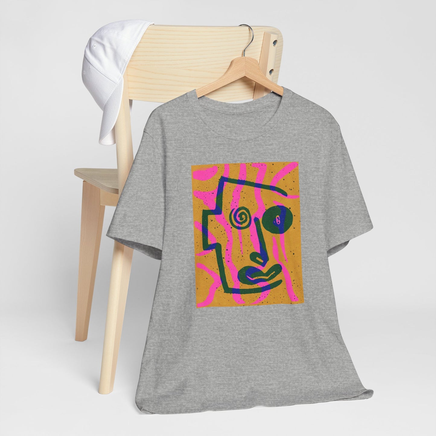 Abstract Art Graphic Tee - Vibrant Unisex Jersey Short Sleeve T-Shirt