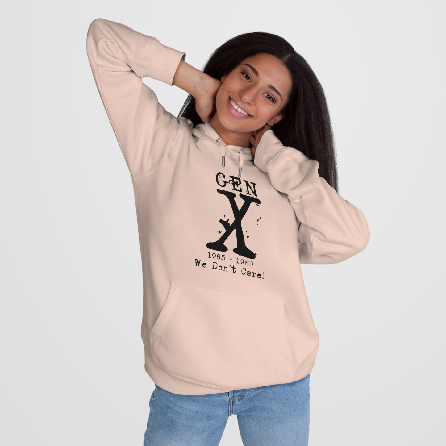 Gen X Hooded Sweatshirt - Retro Style 1965-1980