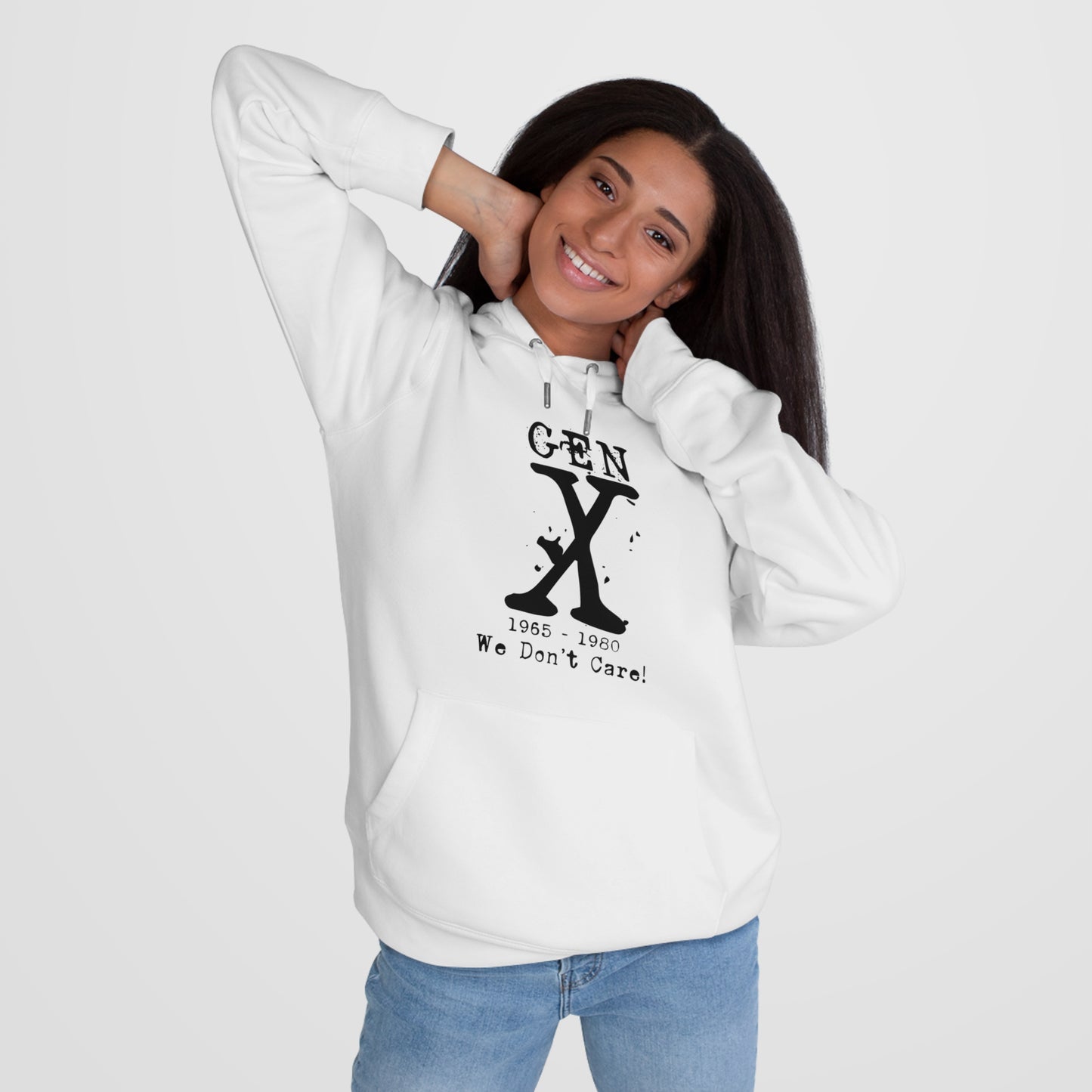 Gen X Hooded Sweatshirt - Retro Style 1965-1980