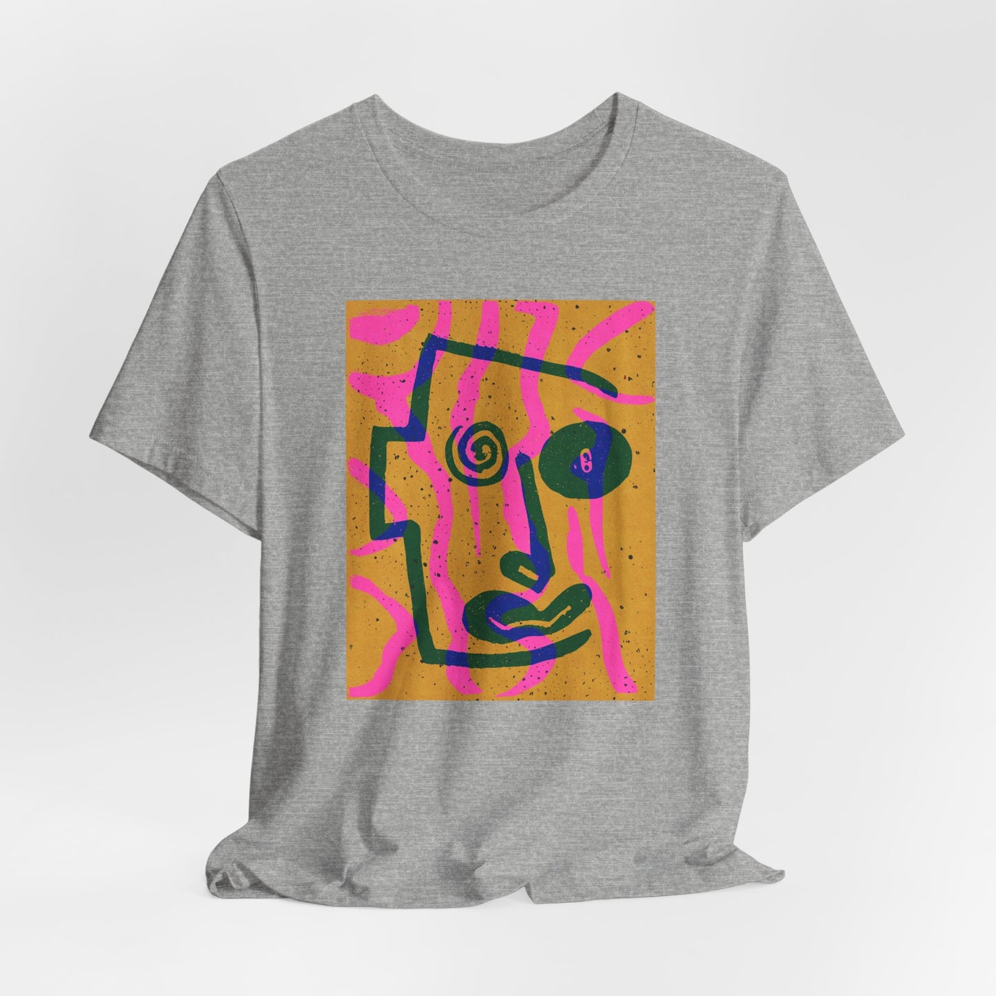 Abstract Art Graphic Tee - Vibrant Unisex Jersey Short Sleeve T-Shirt