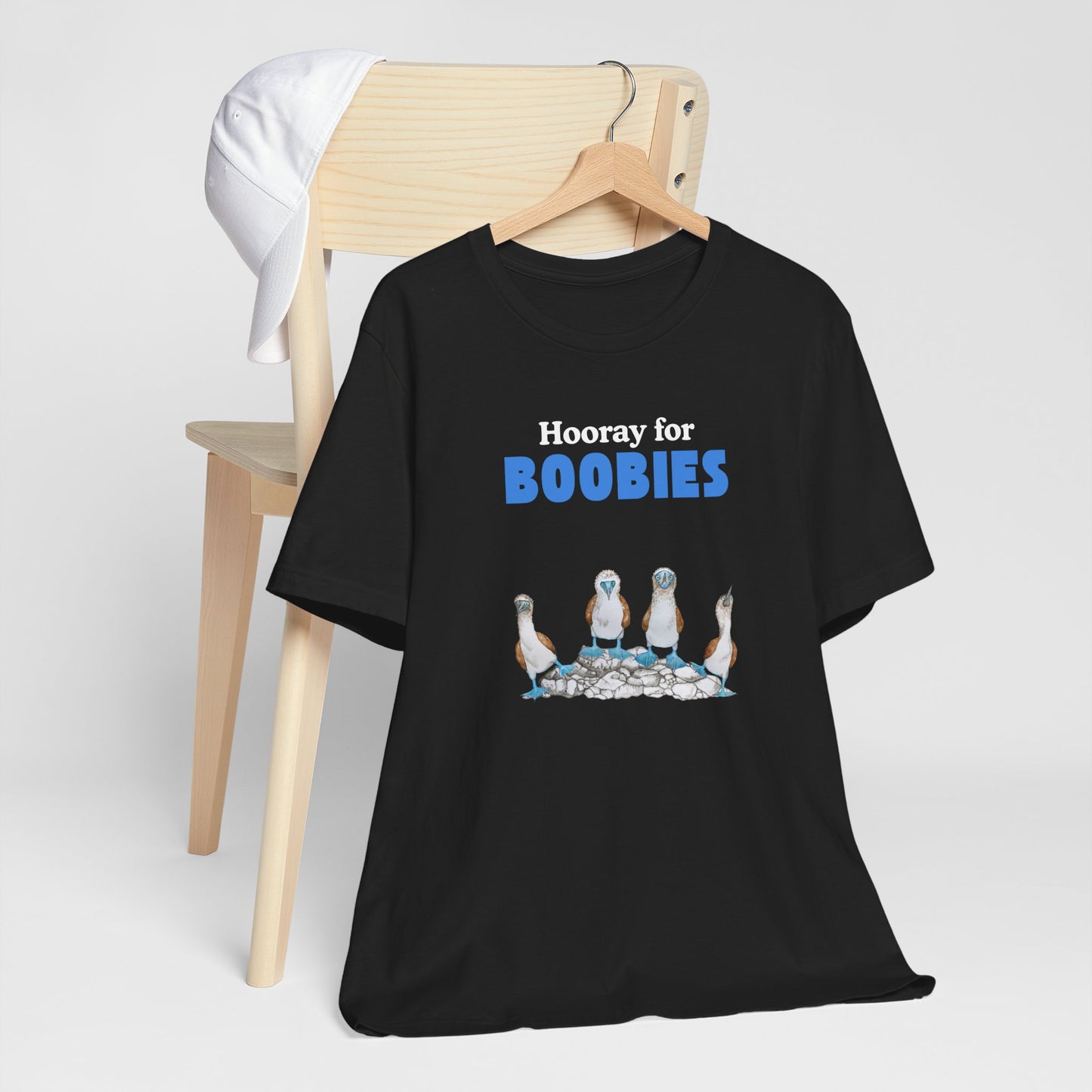 Hooray for Boobies Unisex Jersey Tee - Fun Casual Wear for a Playful Spirit