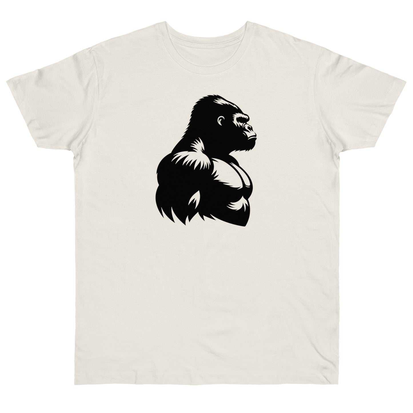 Gorilla Strength T-Shirt - Bold Graphic Tee for Fitness, Animal Lovers, Gym Wear, Unique Gift, Motivation Apparel