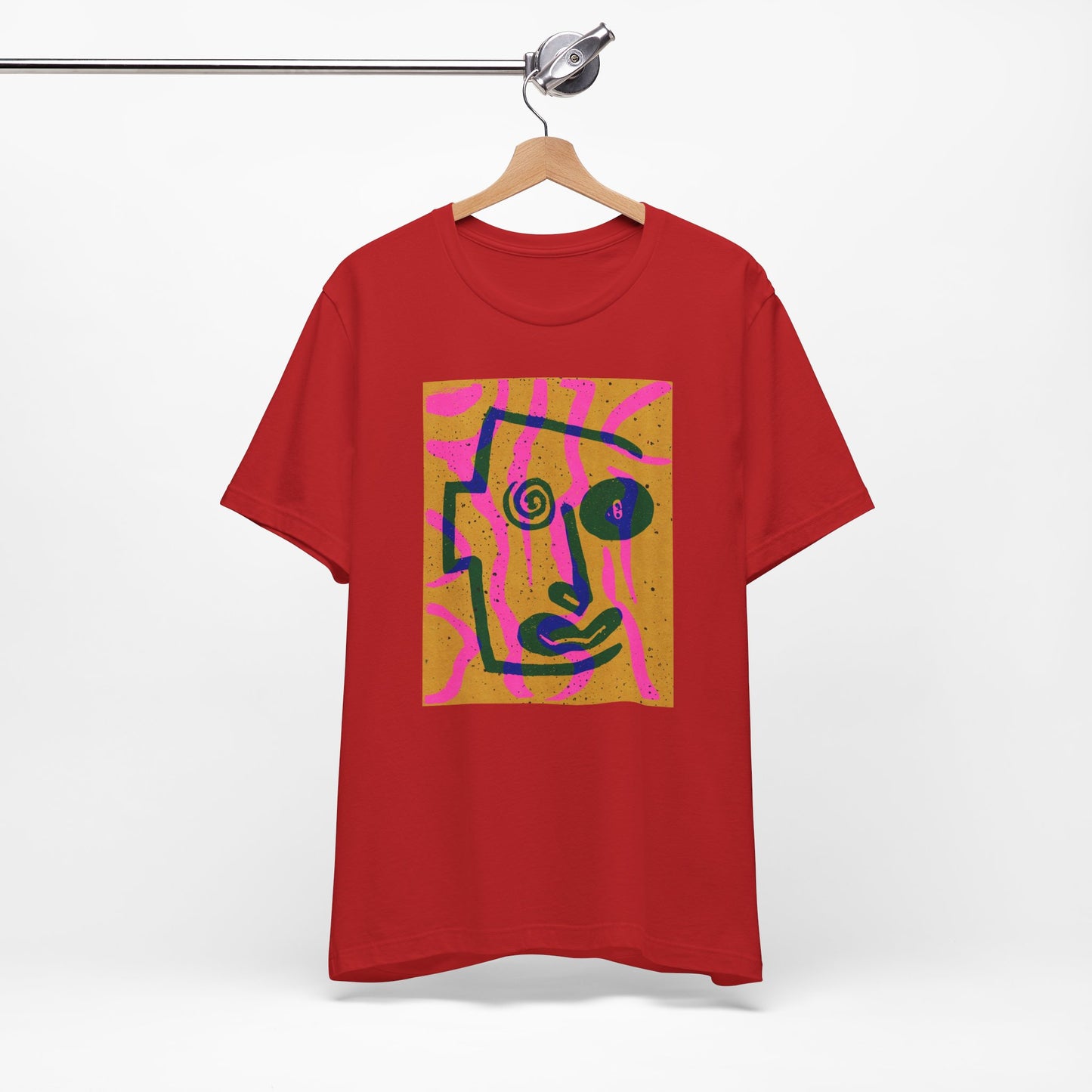Abstract Art Graphic Tee - Vibrant Unisex Jersey Short Sleeve T-Shirt
