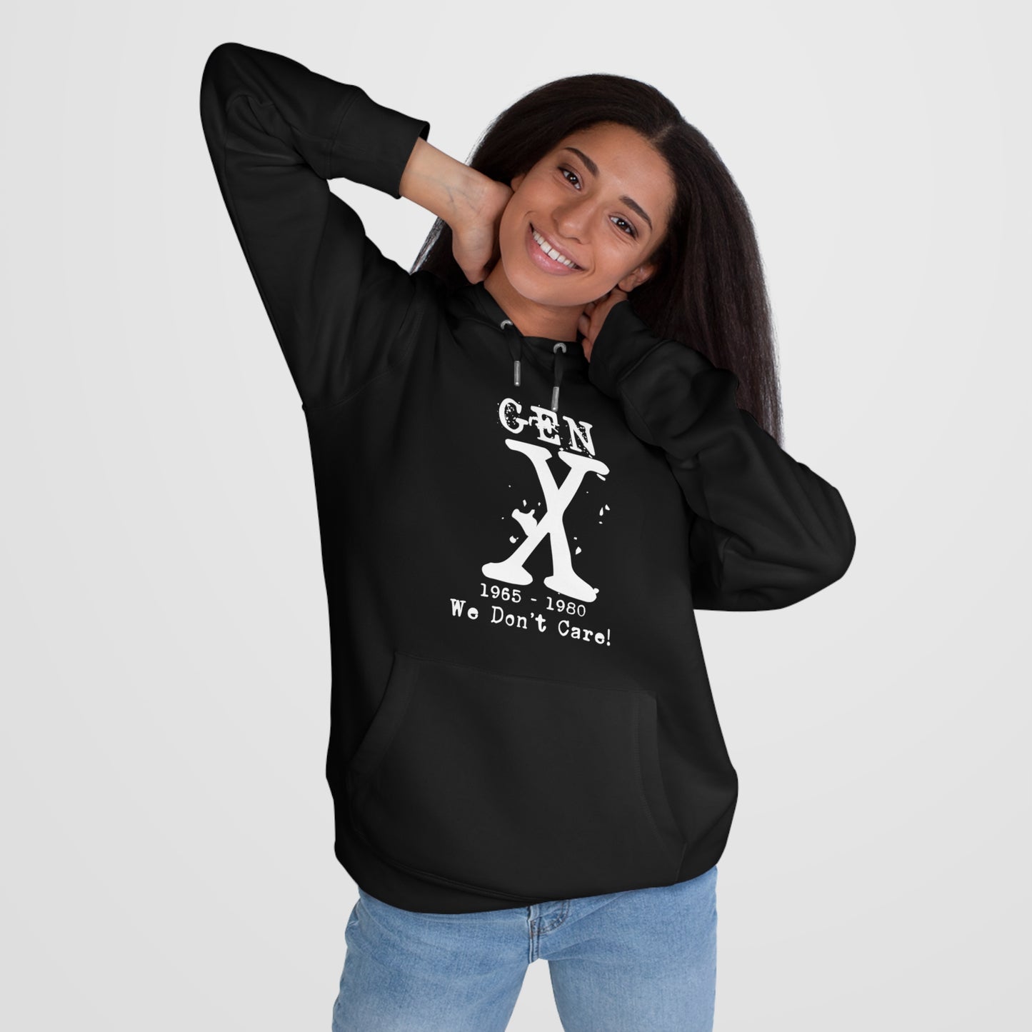 Gen X Hooded Sweatshirt - Retro Style 1965-1980