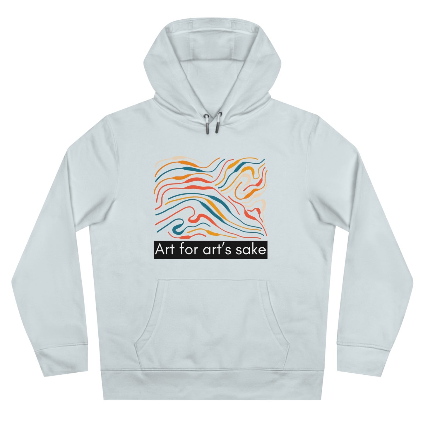 King Hooded Sweatshirt - Artistic Vibes for Creatives