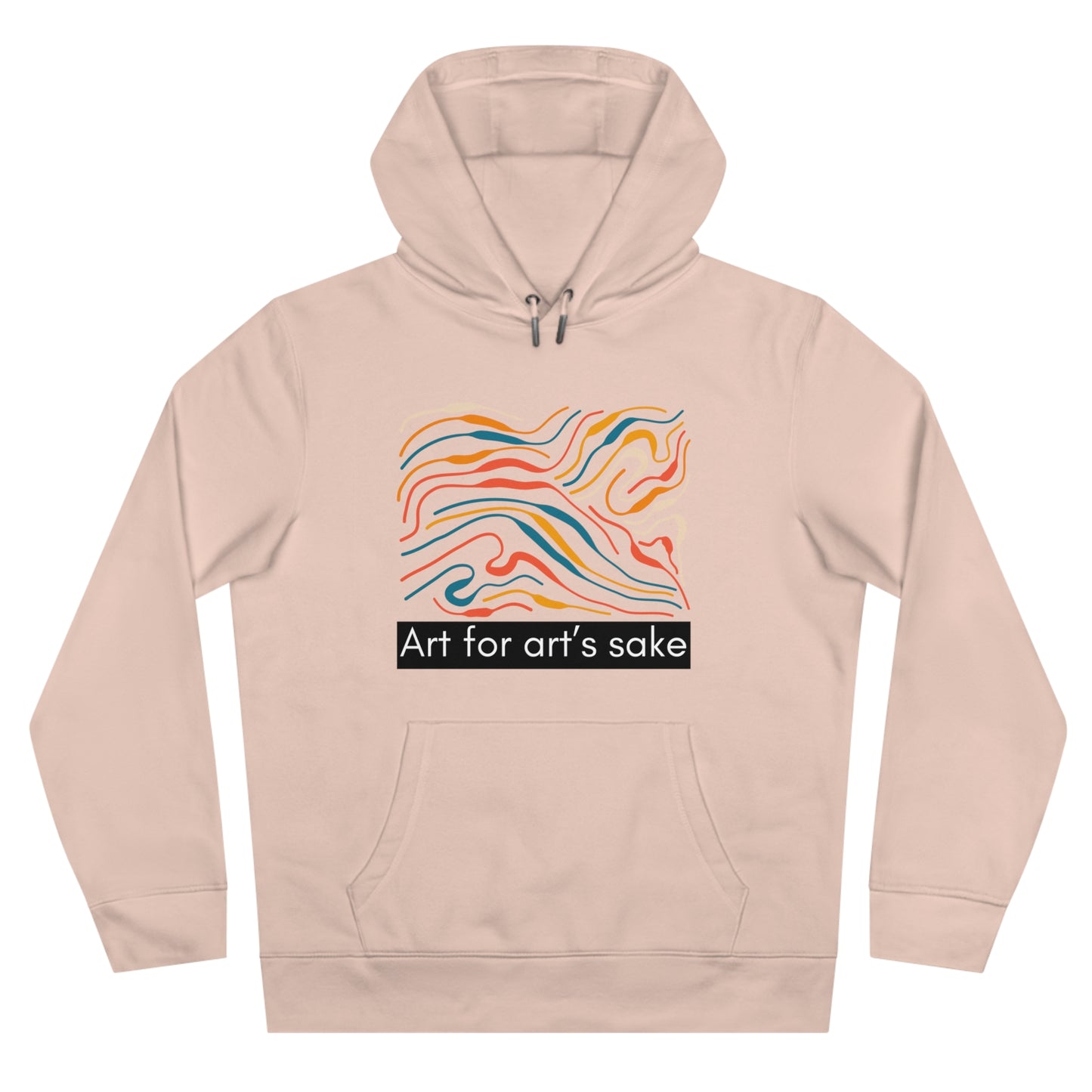 King Hooded Sweatshirt - Artistic Vibes for Creatives