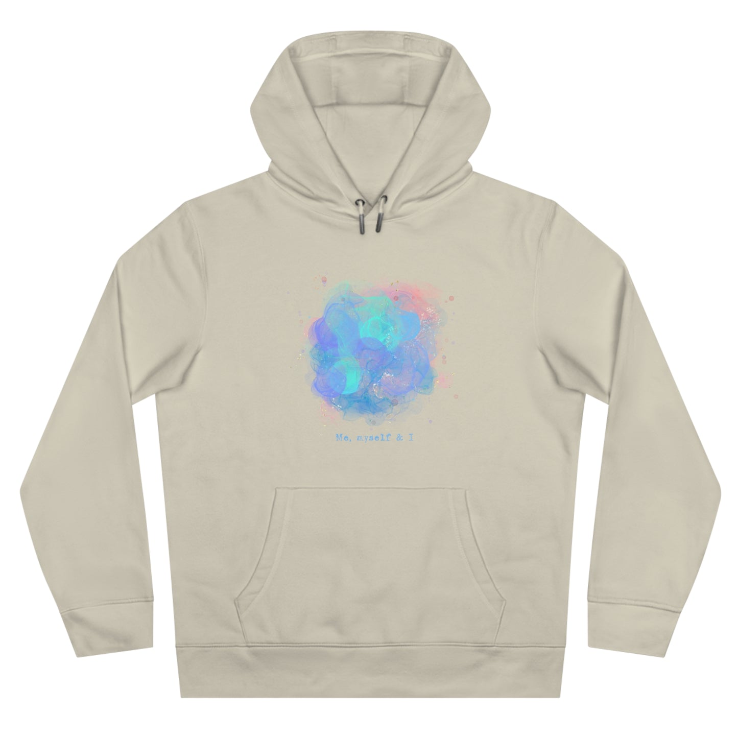 Me, Myself & I King Hooded Sweatshirt - Cozy Art Hoodie for Self-Love and Reflection