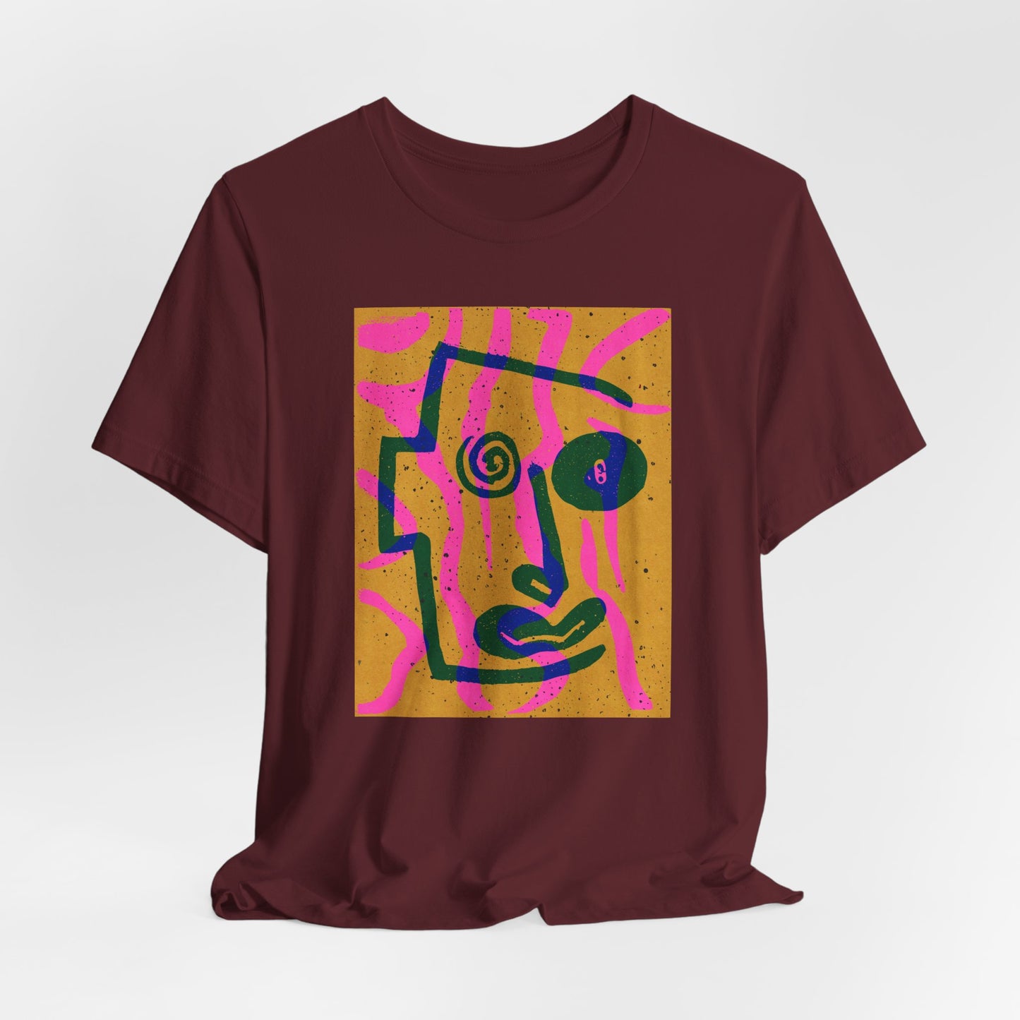 Abstract Art Graphic Tee - Vibrant Unisex Jersey Short Sleeve T-Shirt