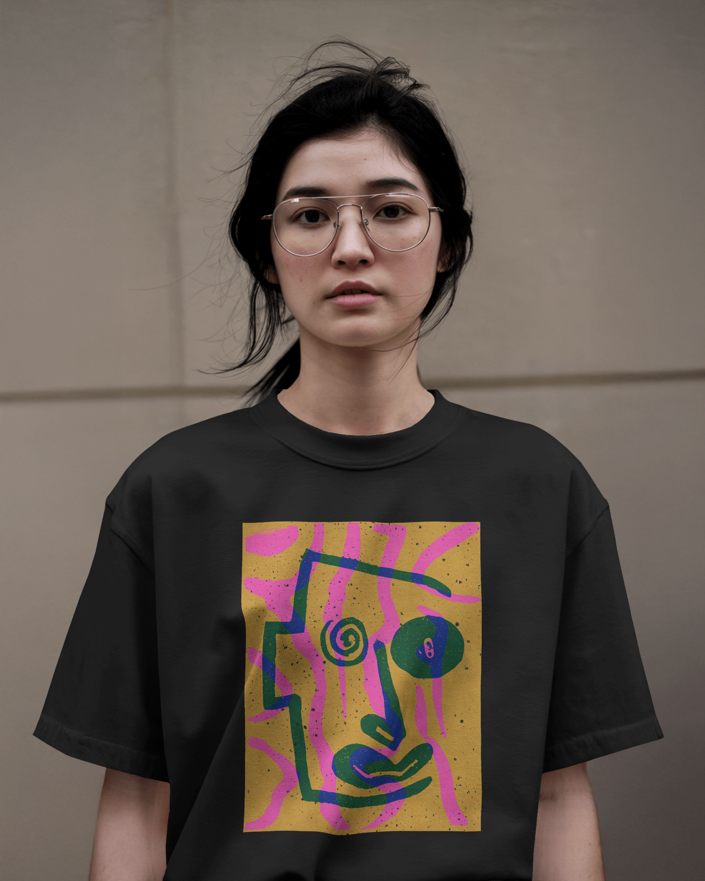 Abstract Art Graphic Tee - Vibrant Unisex Jersey Short Sleeve T-Shirt