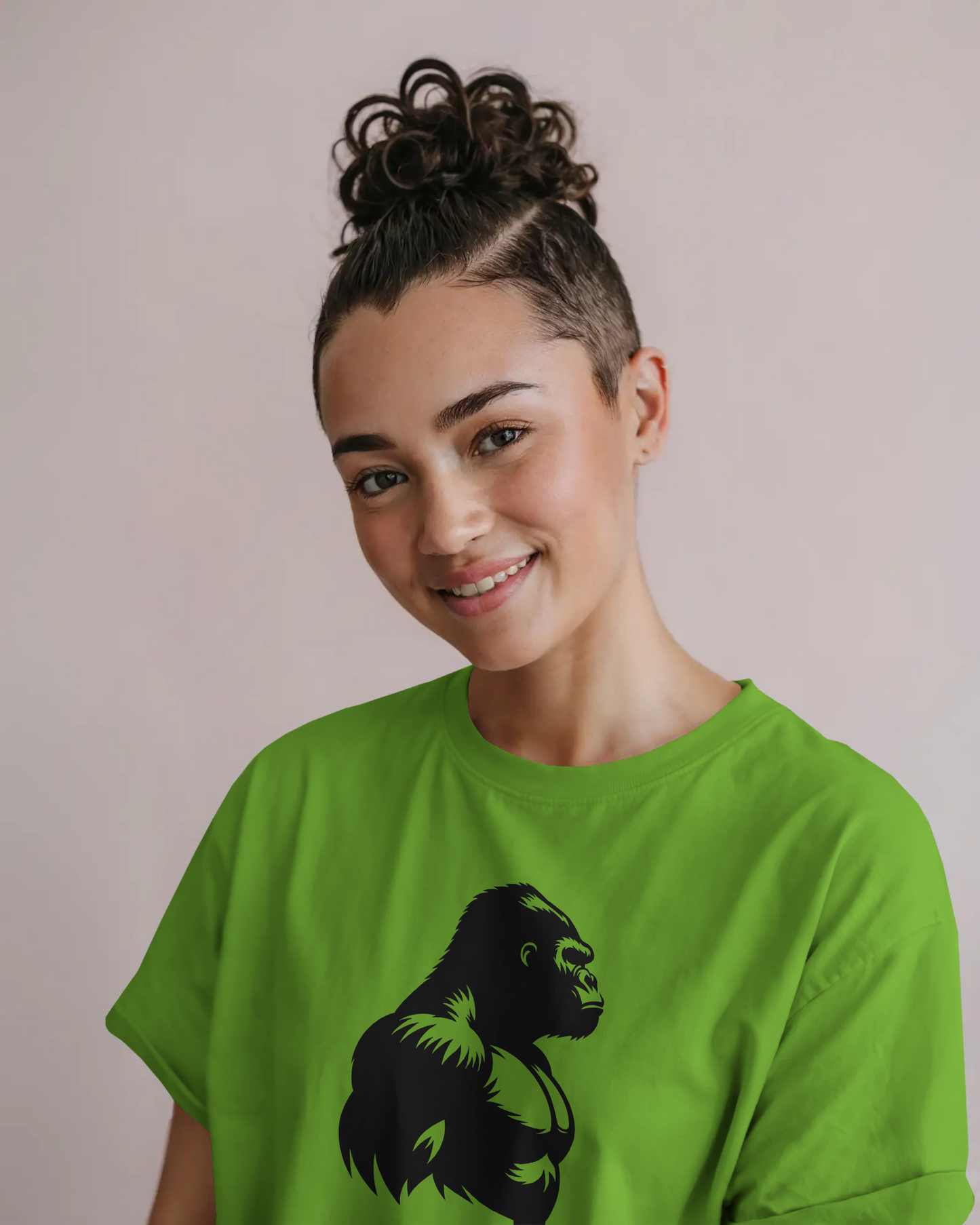 Gorilla Strength T-Shirt - Bold Graphic Tee for Fitness, Animal Lovers, Gym Wear, Unique Gift, Motivation Apparel
