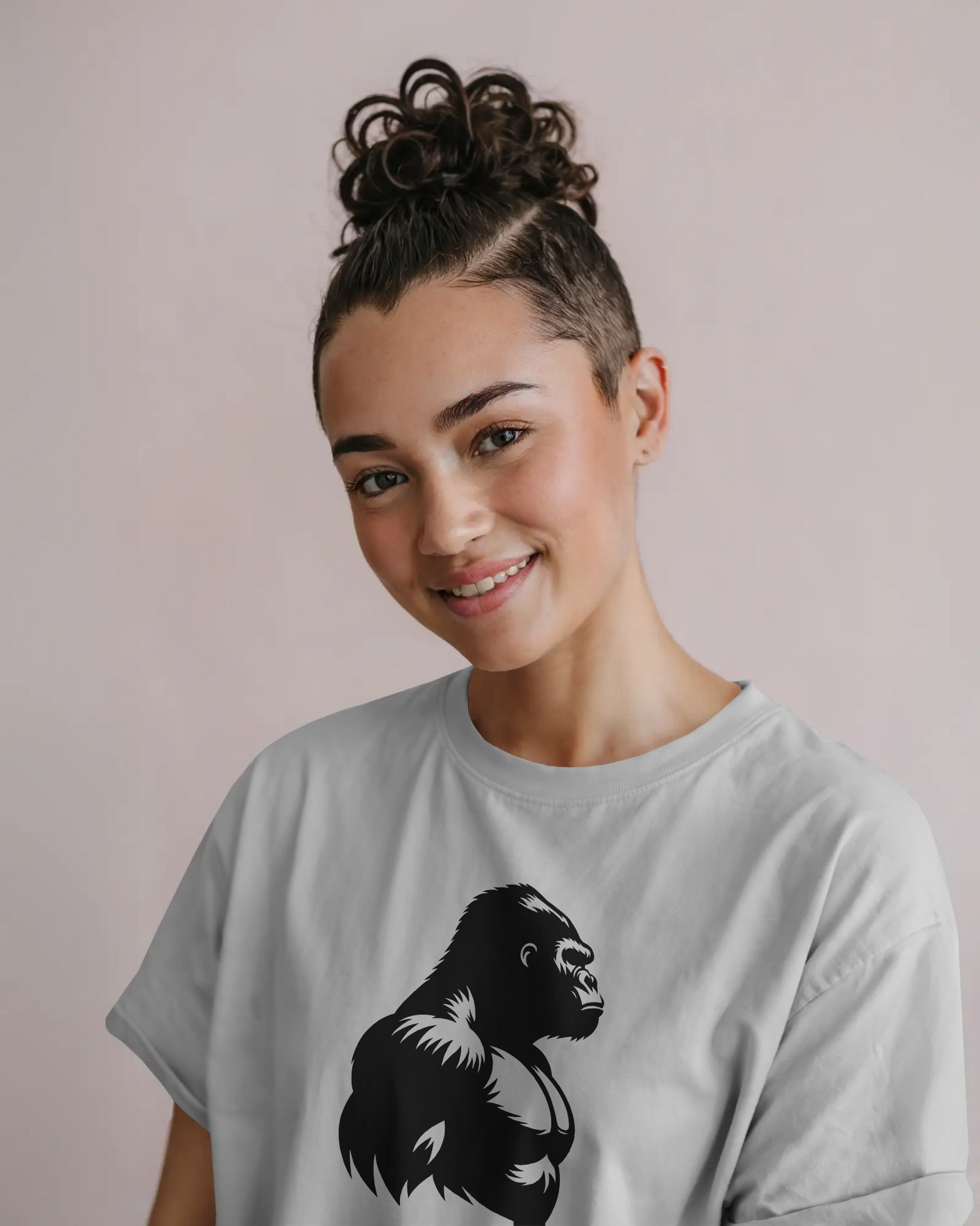 Gorilla Strength T-Shirt - Bold Graphic Tee for Fitness, Animal Lovers, Gym Wear, Unique Gift, Motivation Apparel