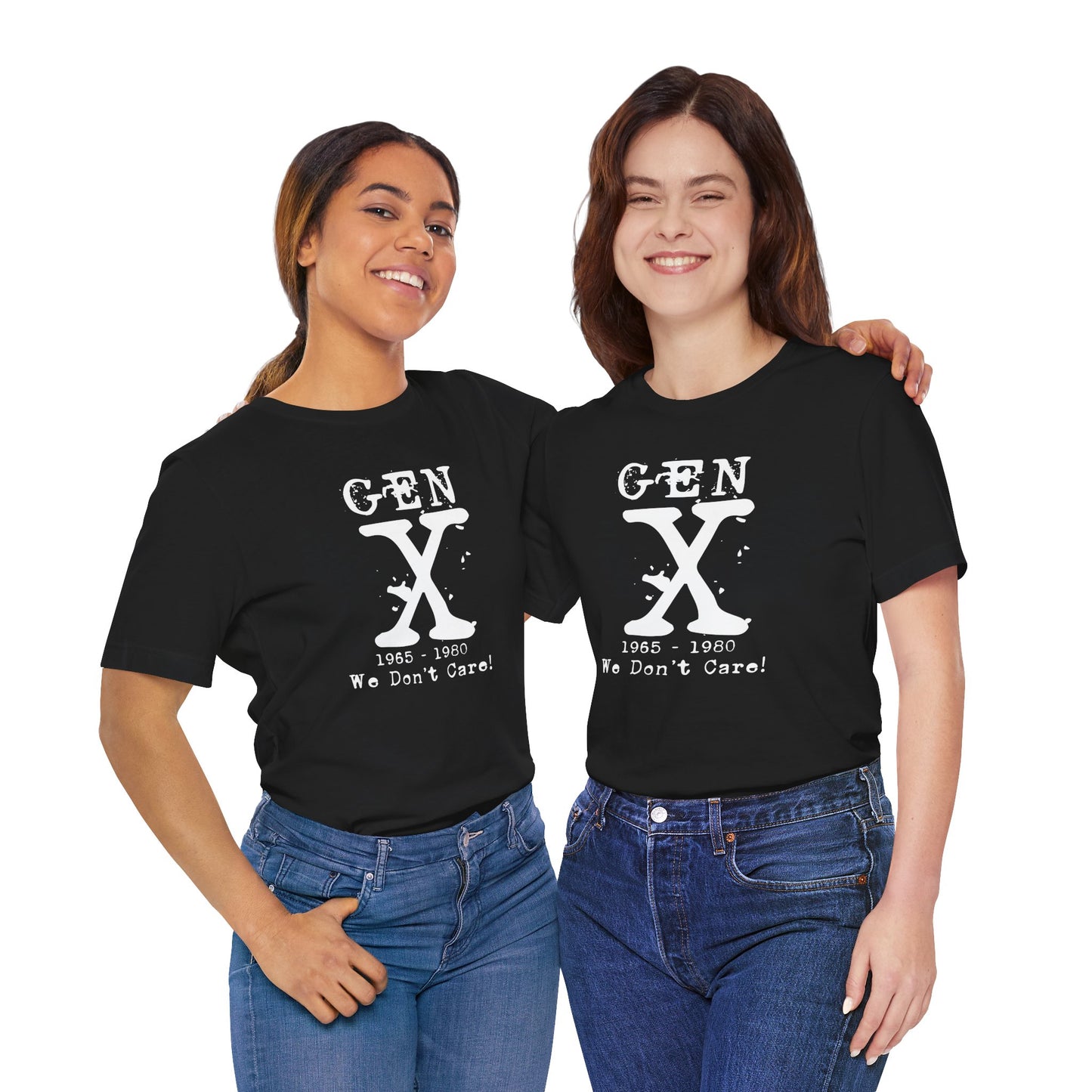 Gen X Unisex Short Sleeve Tee - Retro Style 1965-1980 Graphic Shirt