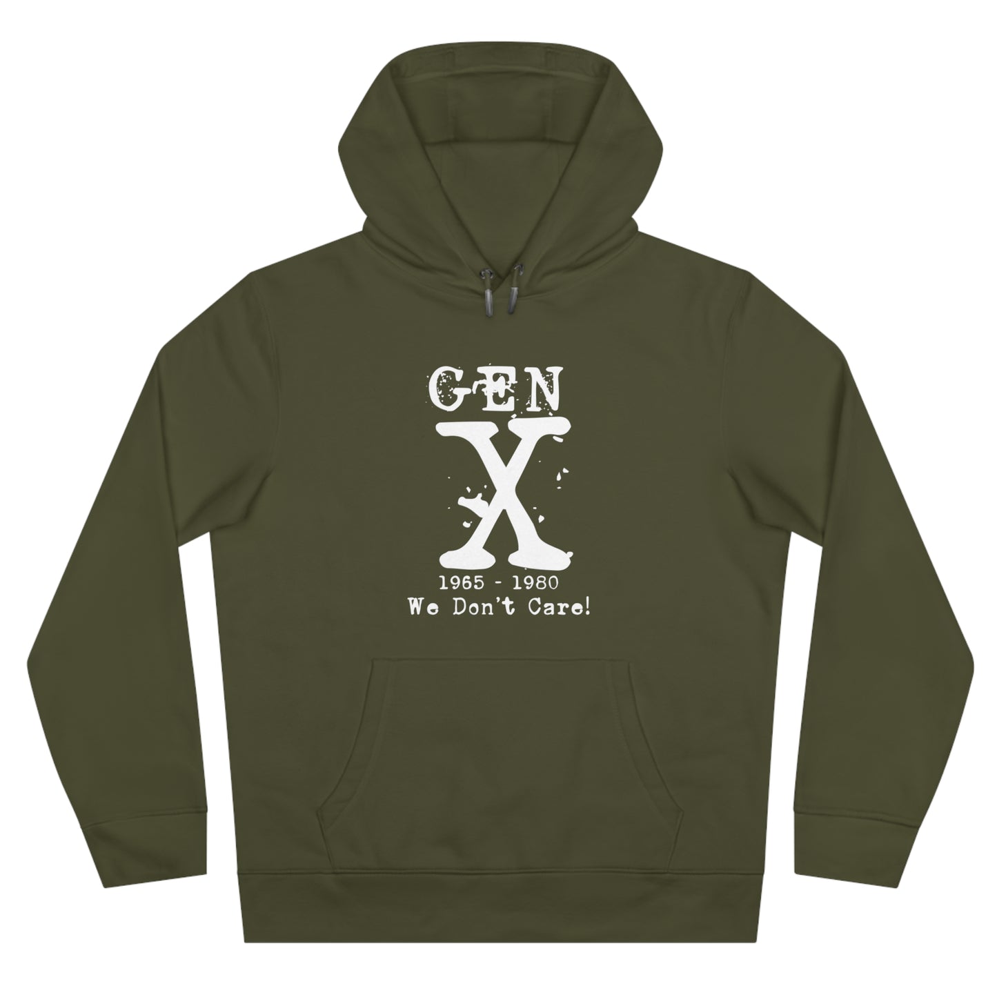 Gen X Hooded Sweatshirt - Retro Style 1965-1980