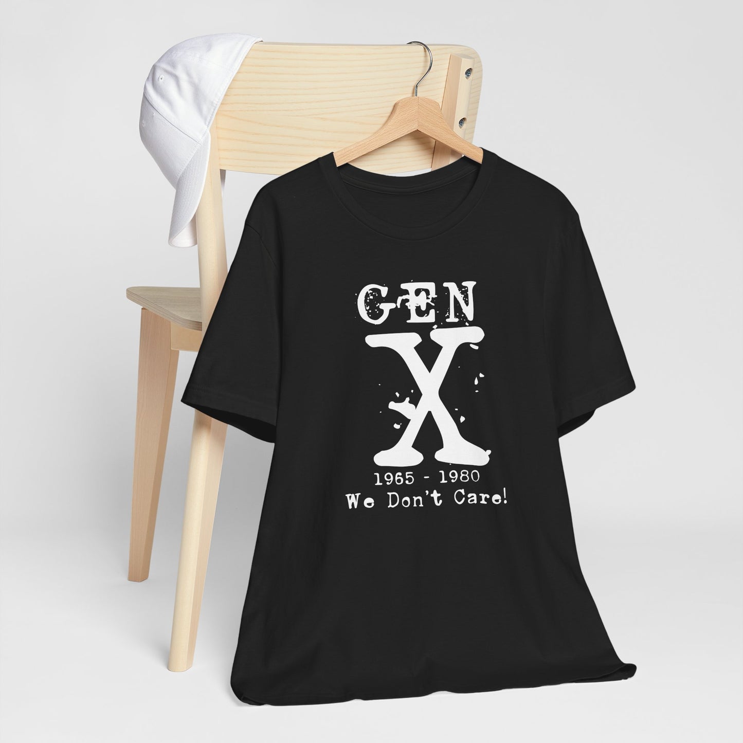 Gen X Unisex Short Sleeve Tee - Retro Style 1965-1980 Graphic Shirt