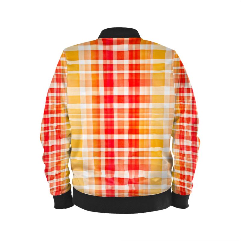 Men's Bomber Jacket - London Plaid