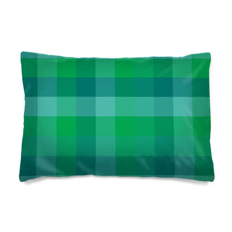 Classic Duvet Set - Reversible - Emerald Plaid
