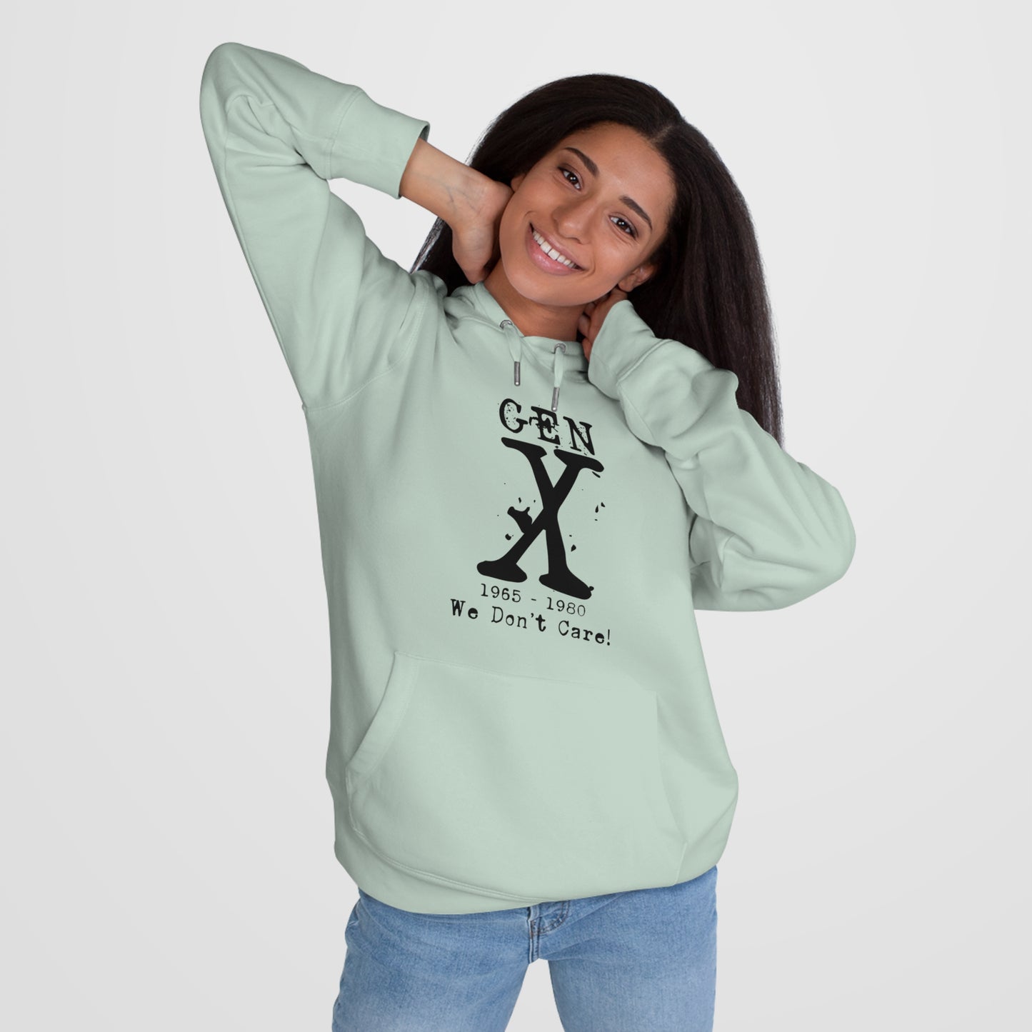Gen X Hooded Sweatshirt - Retro Style 1965-1980
