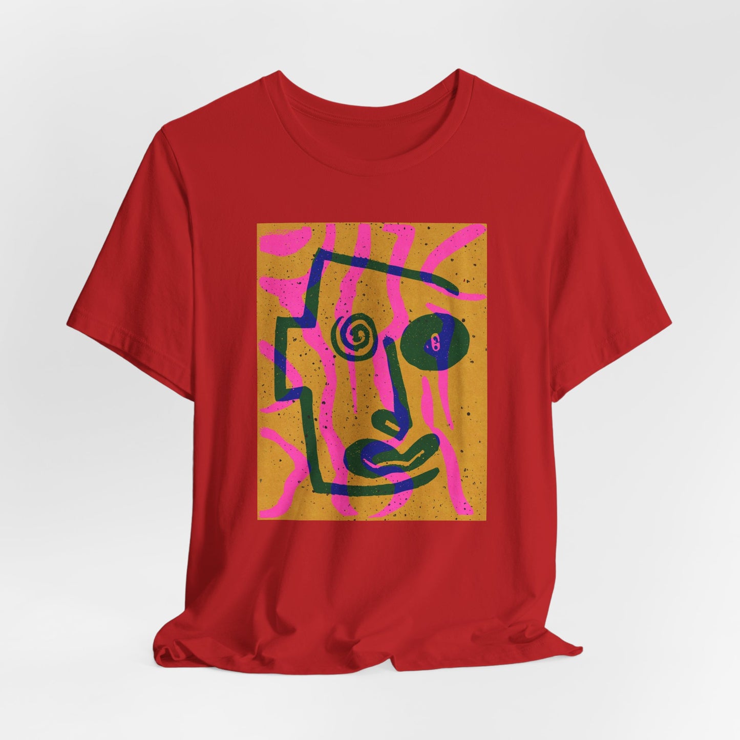 Abstract Art Graphic Tee - Vibrant Unisex Jersey Short Sleeve T-Shirt