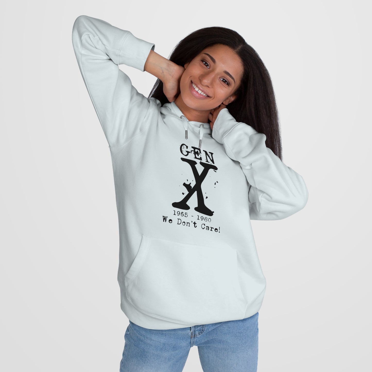 Gen X Hooded Sweatshirt - Retro Style 1965-1980