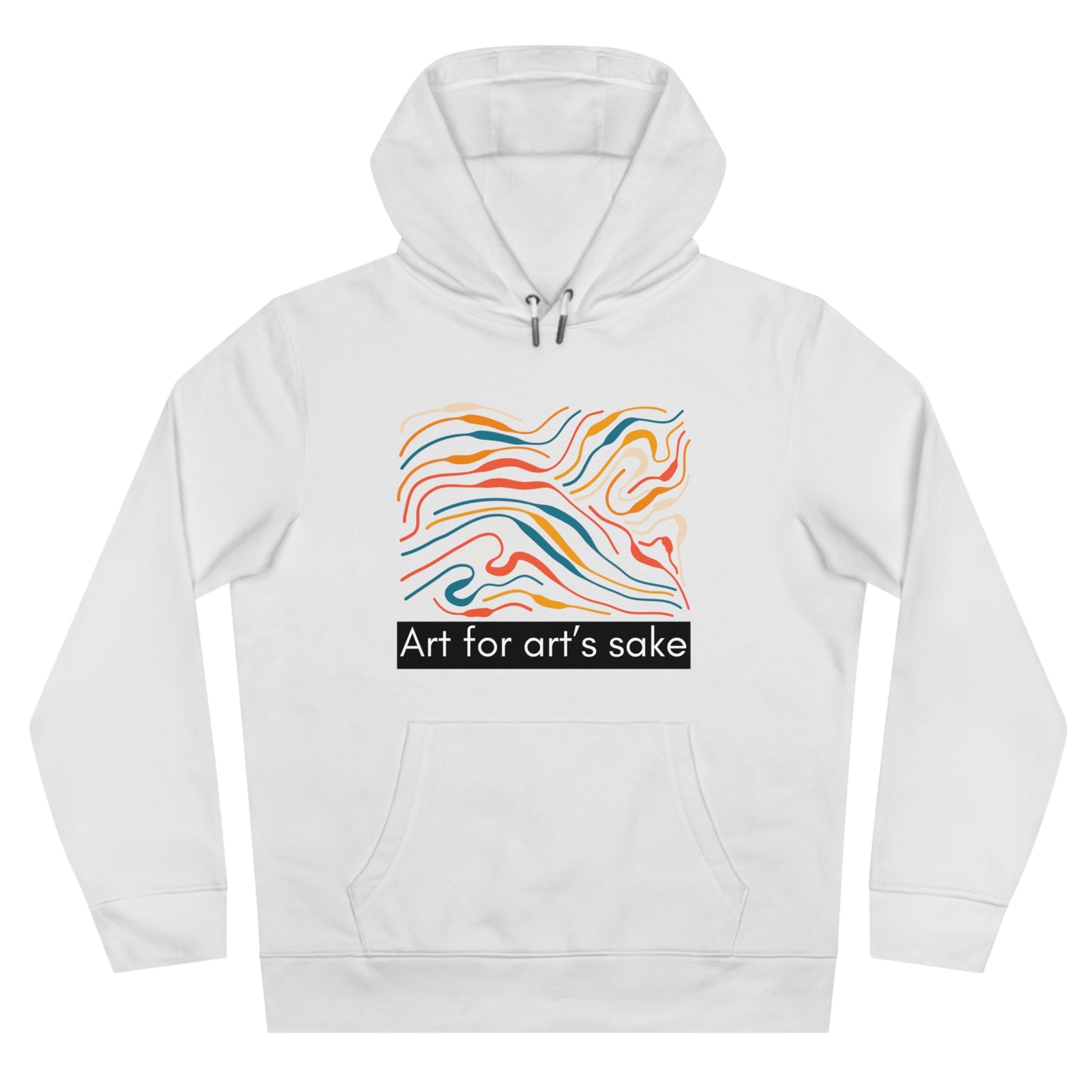 King Hooded Sweatshirt - Artistic Vibes for Creatives