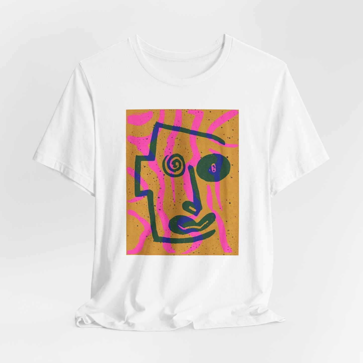 Abstract Art Graphic Tee - Vibrant Unisex Jersey Short Sleeve T-Shirt