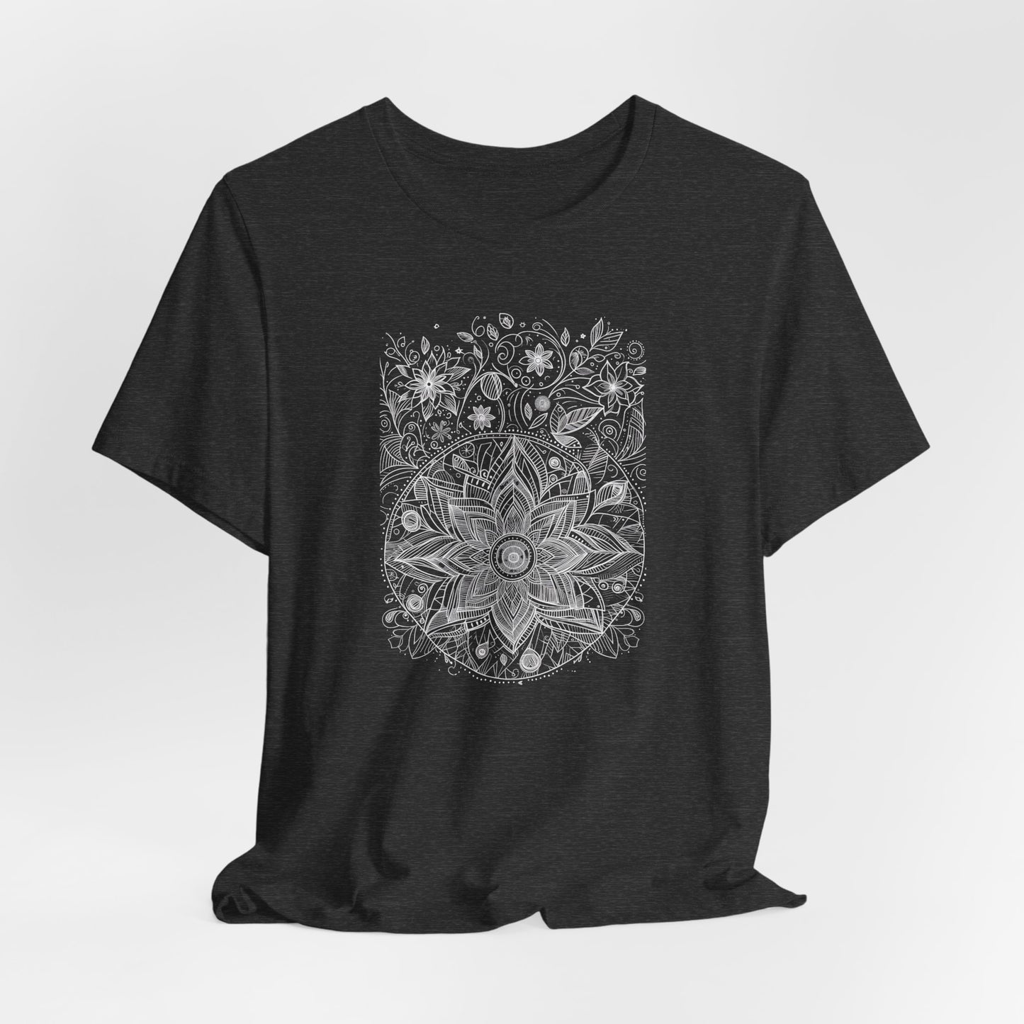 Unisex Mandala Tee, Tee shirt, T shirt, Unisex, Graphic Tee, Boho Chic