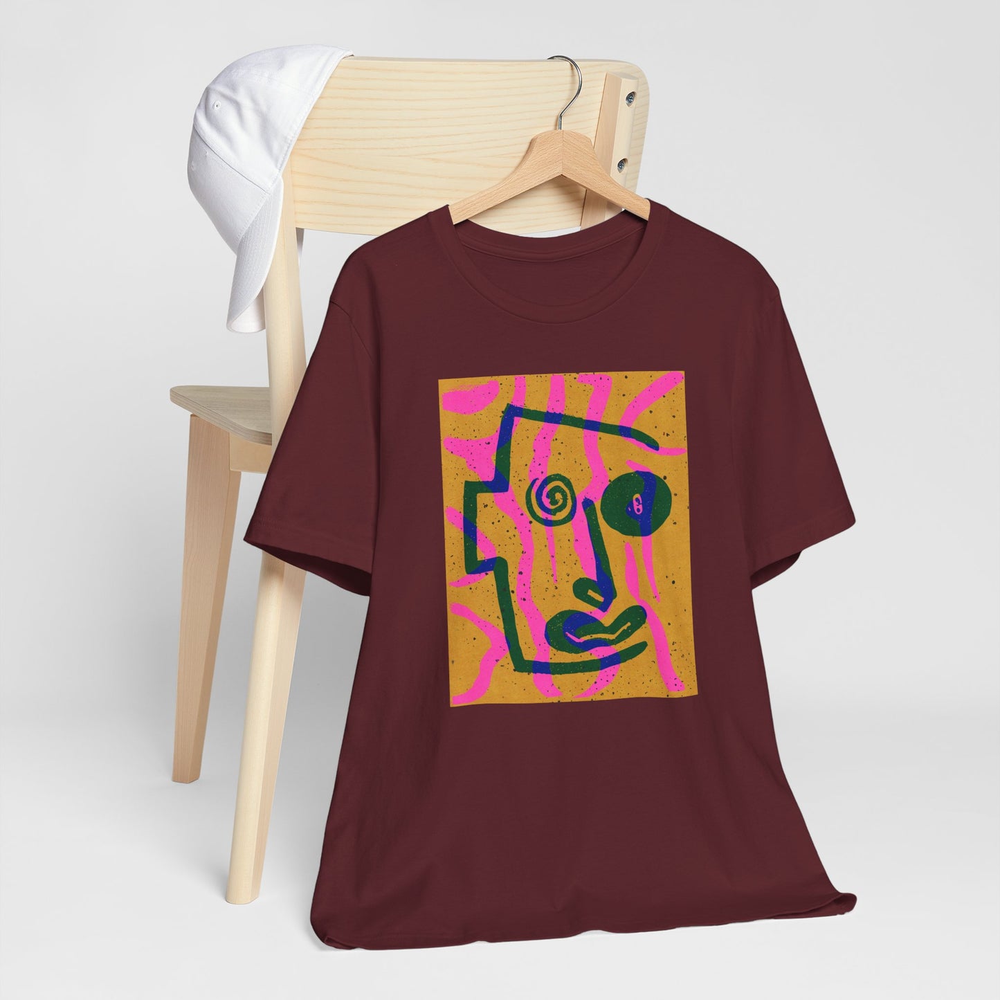 Abstract Art Graphic Tee - Vibrant Unisex Jersey Short Sleeve T-Shirt