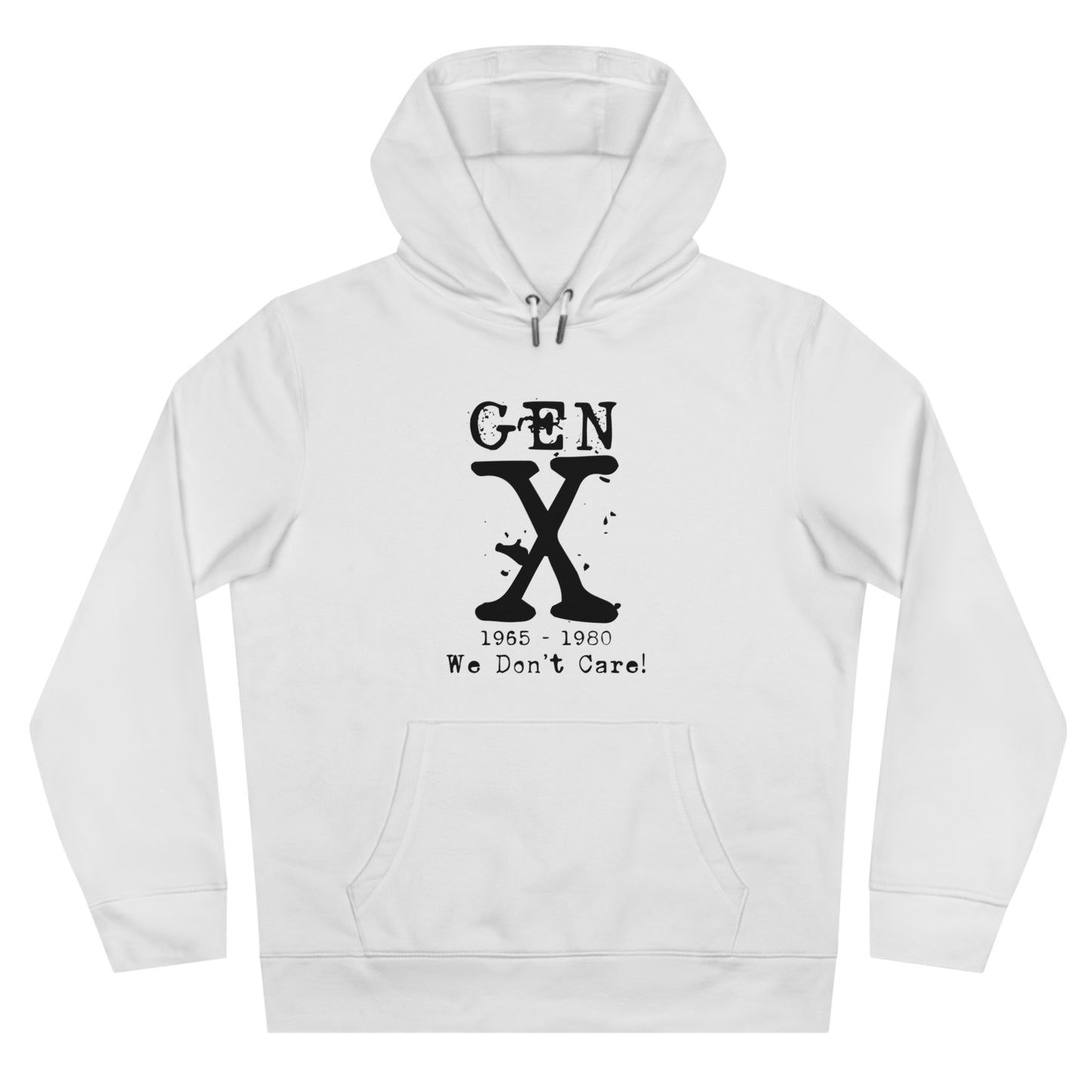 Gen X Hooded Sweatshirt - Retro Style 1965-1980