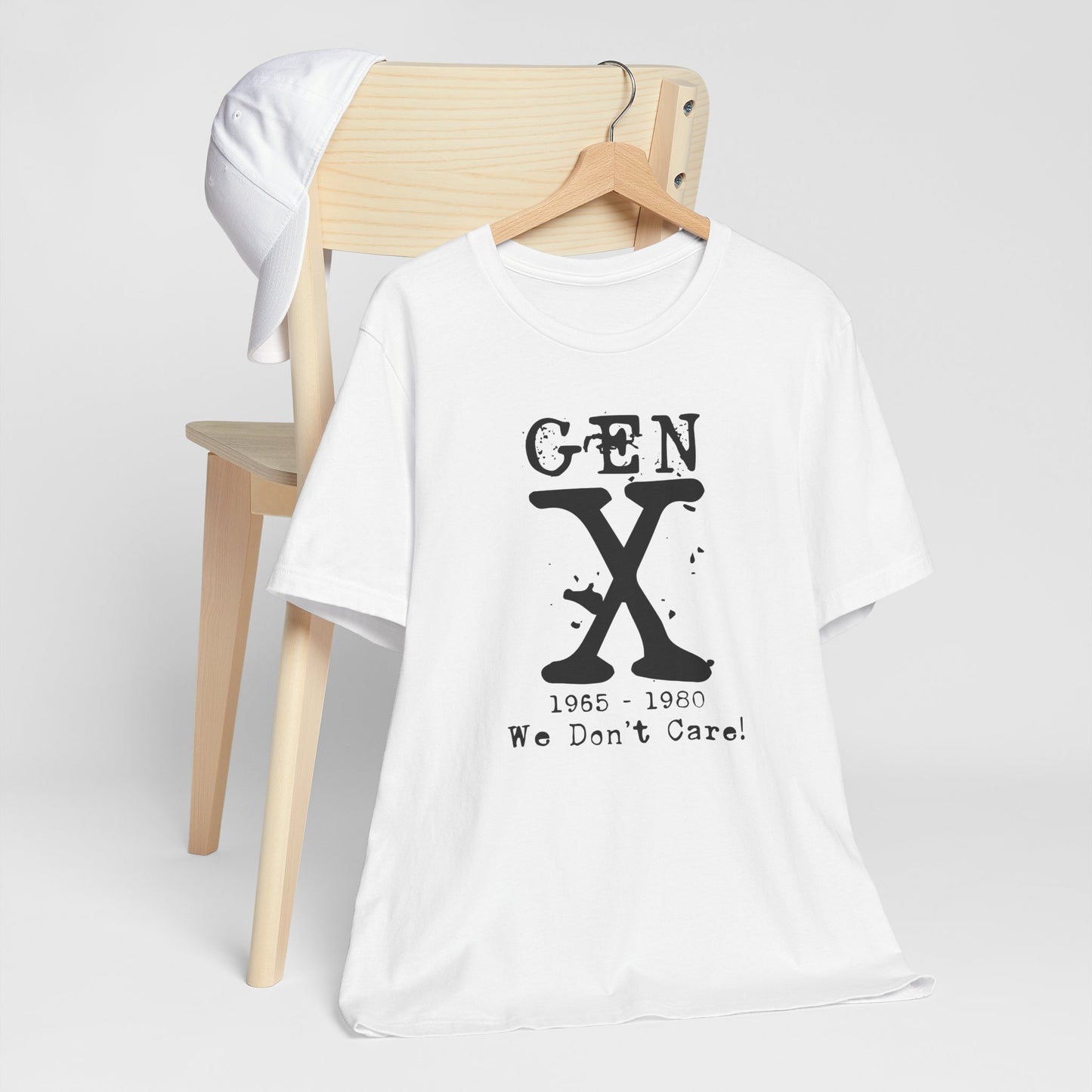 Gen X Unisex Short Sleeve Tee - Retro Style 1965-1980 Graphic Shirt
