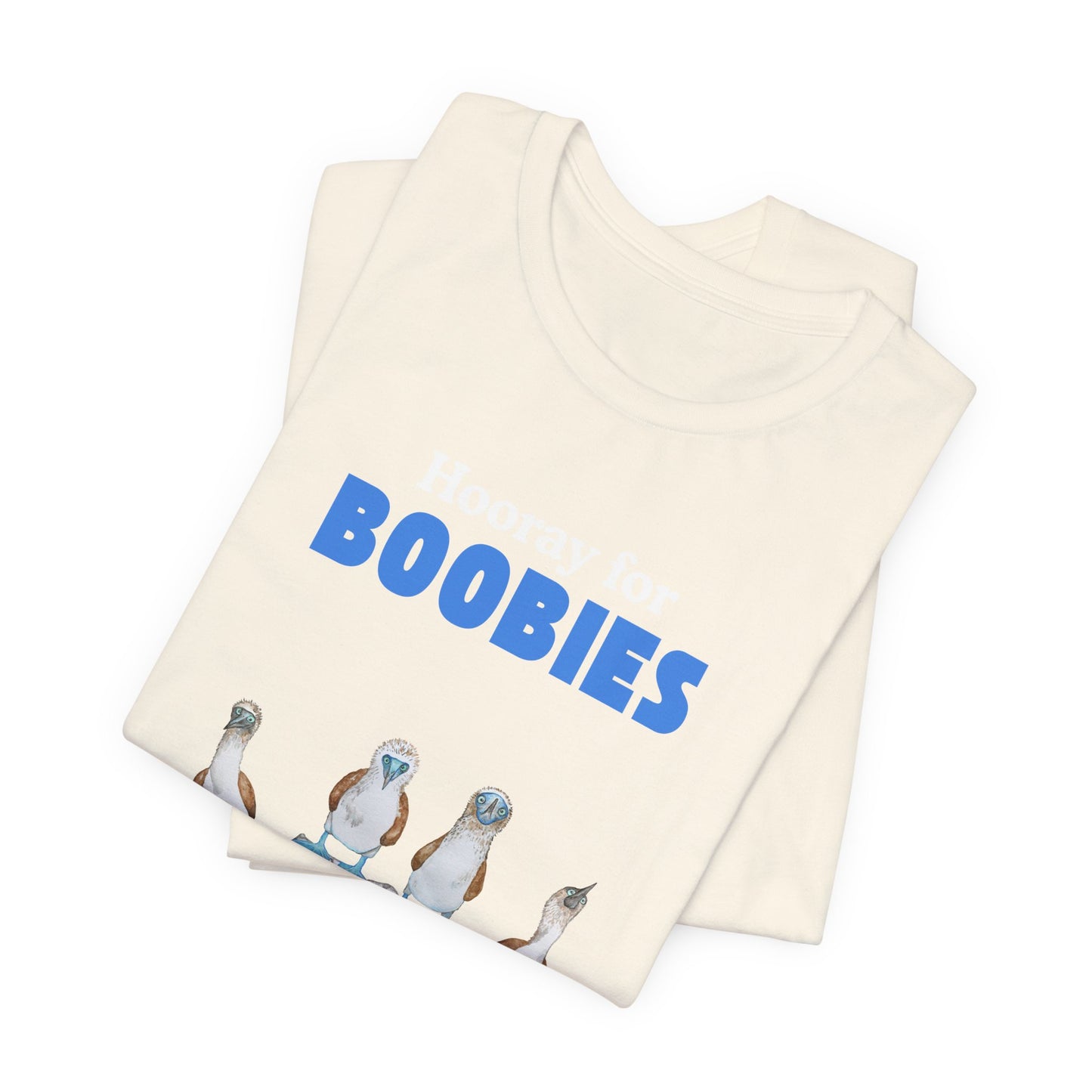 Hooray for Boobies Unisex Jersey Tee - Fun Casual Wear for a Playful Spirit