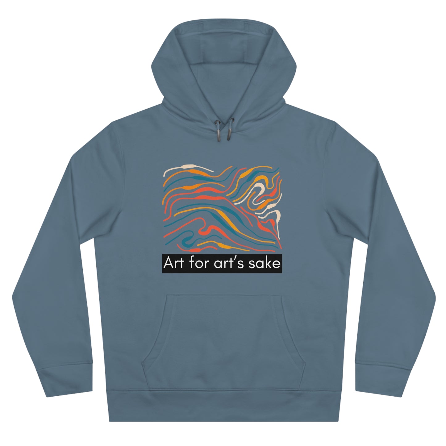 King Hooded Sweatshirt - Artistic Vibes for Creatives