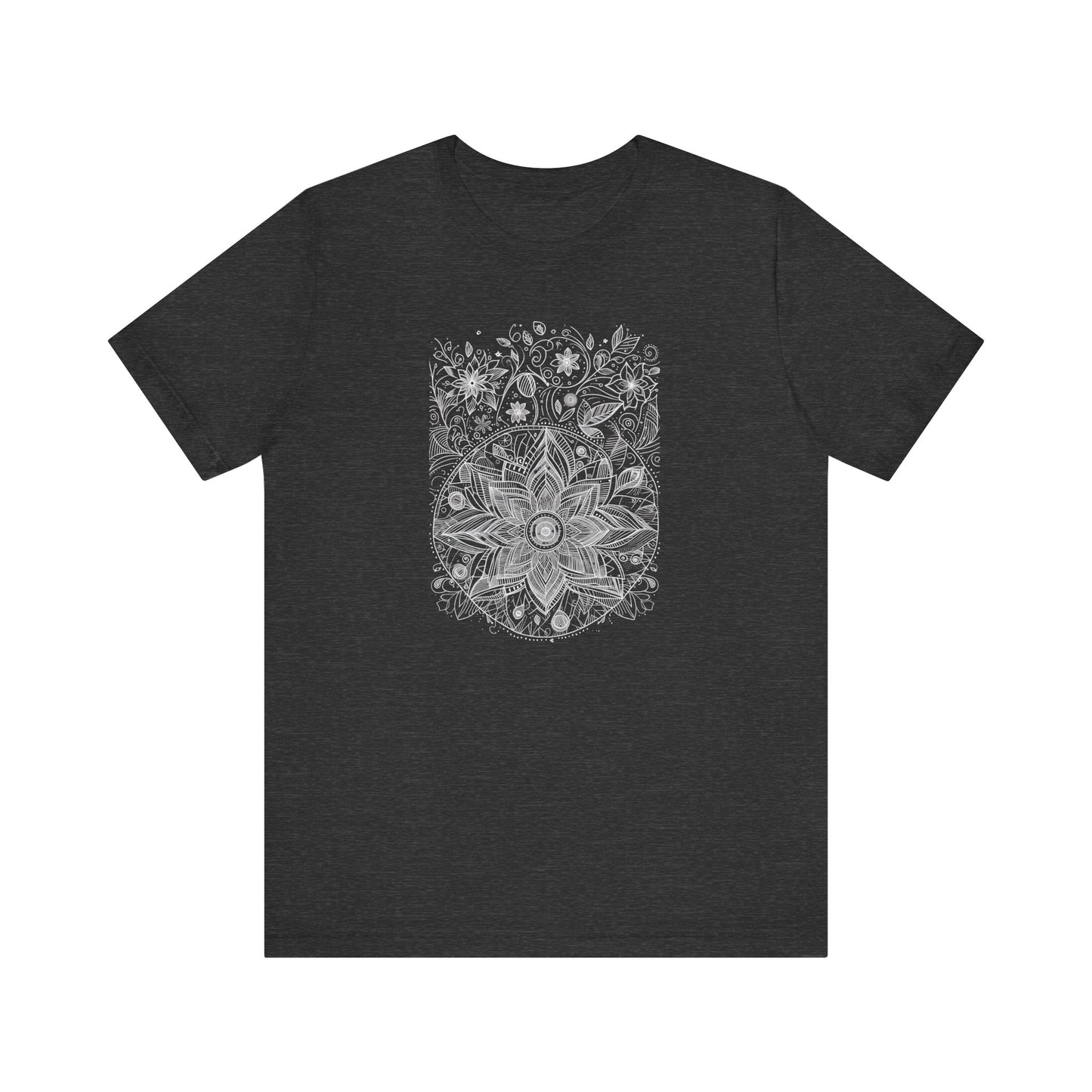 Unisex Mandala Tee, Tee shirt, T shirt, Unisex, Graphic Tee, Boho Chic