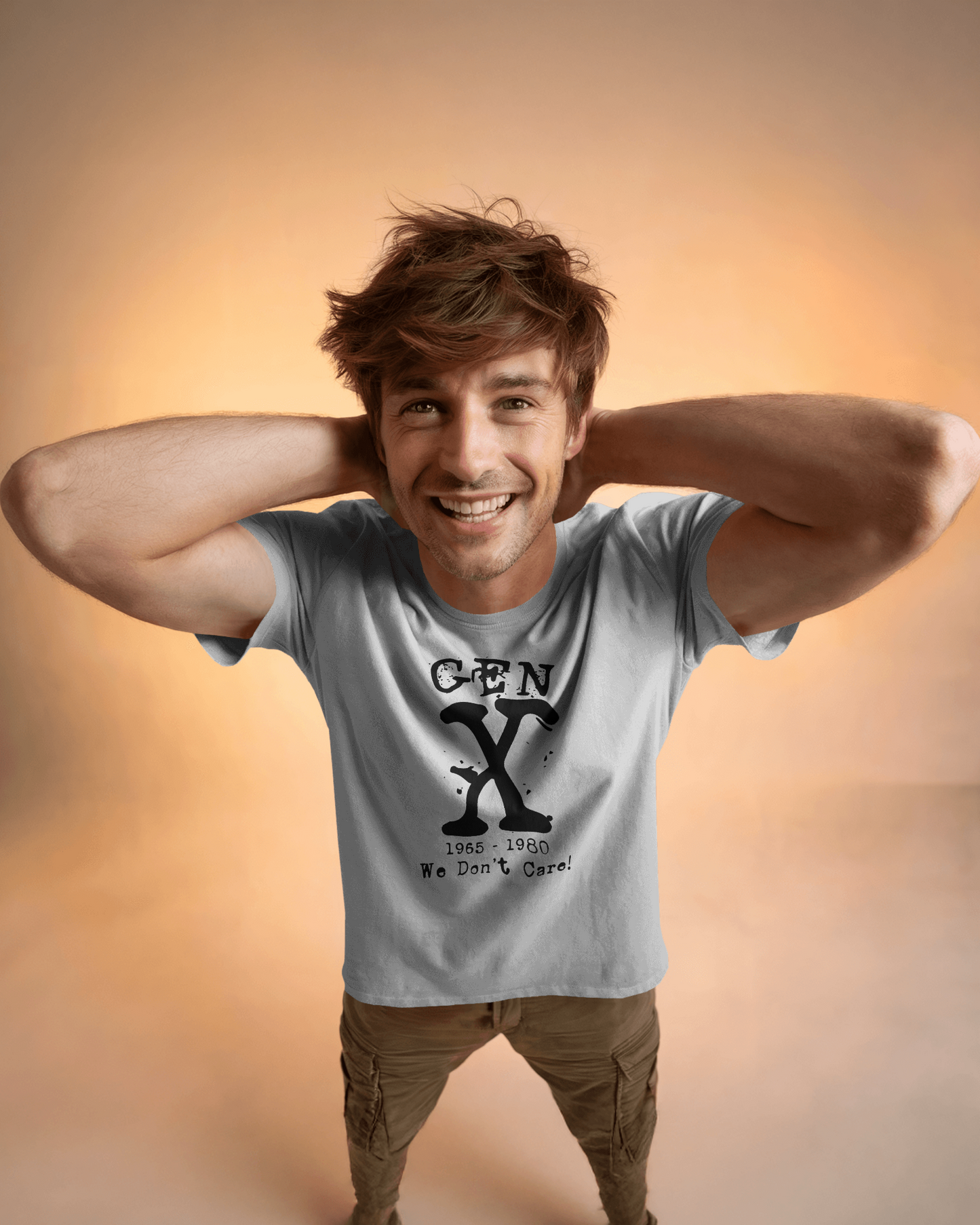 Gen X Unisex Short Sleeve Tee - Retro Style 1965-1980 Graphic Shirt