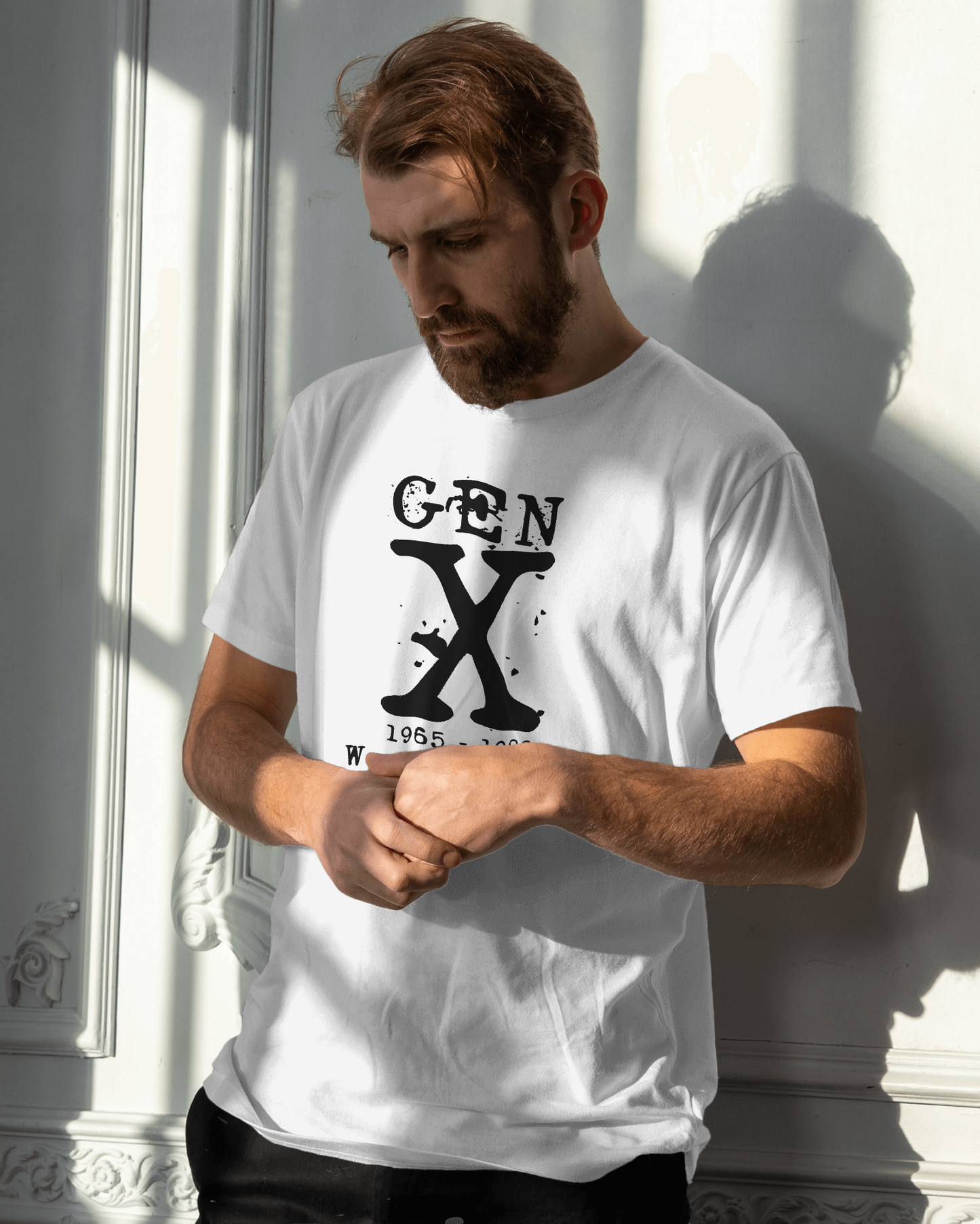 Gen X Unisex Short Sleeve Tee - Retro Style 1965-1980 Graphic Shirt