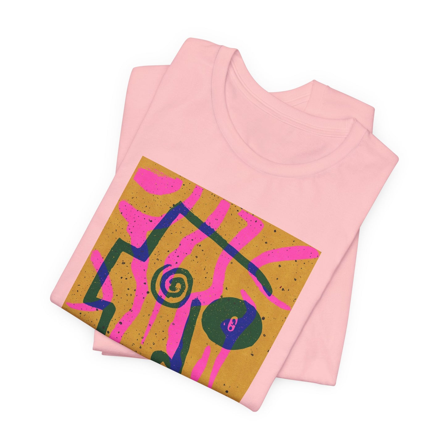 Abstract Art Graphic Tee - Vibrant Unisex Jersey Short Sleeve T-Shirt