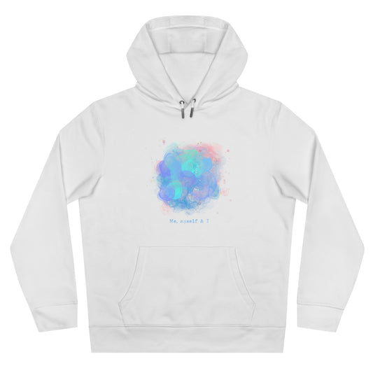 Me, Myself & I King Hooded Sweatshirt - Cozy Art Hoodie for Self-Love and Reflection