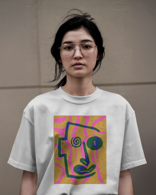 Abstract Art Graphic Tee - Vibrant Unisex Jersey Short Sleeve T-Shirt
