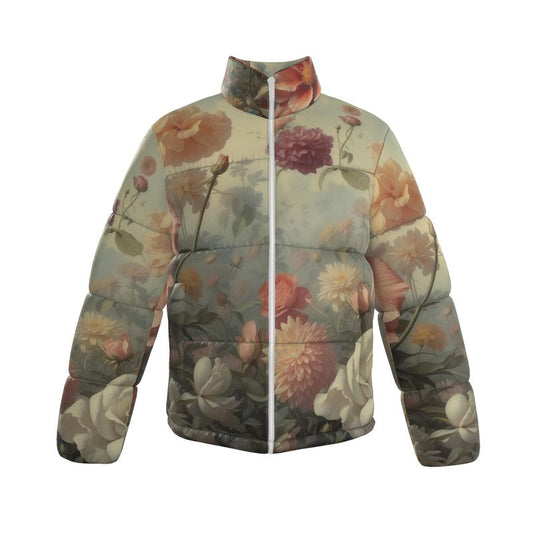 Men's Puffer Jacket - Golden Symphony