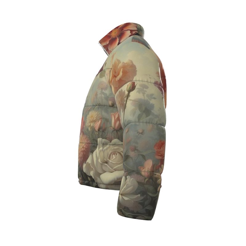 Men's Puffer Jacket - Golden Symphony