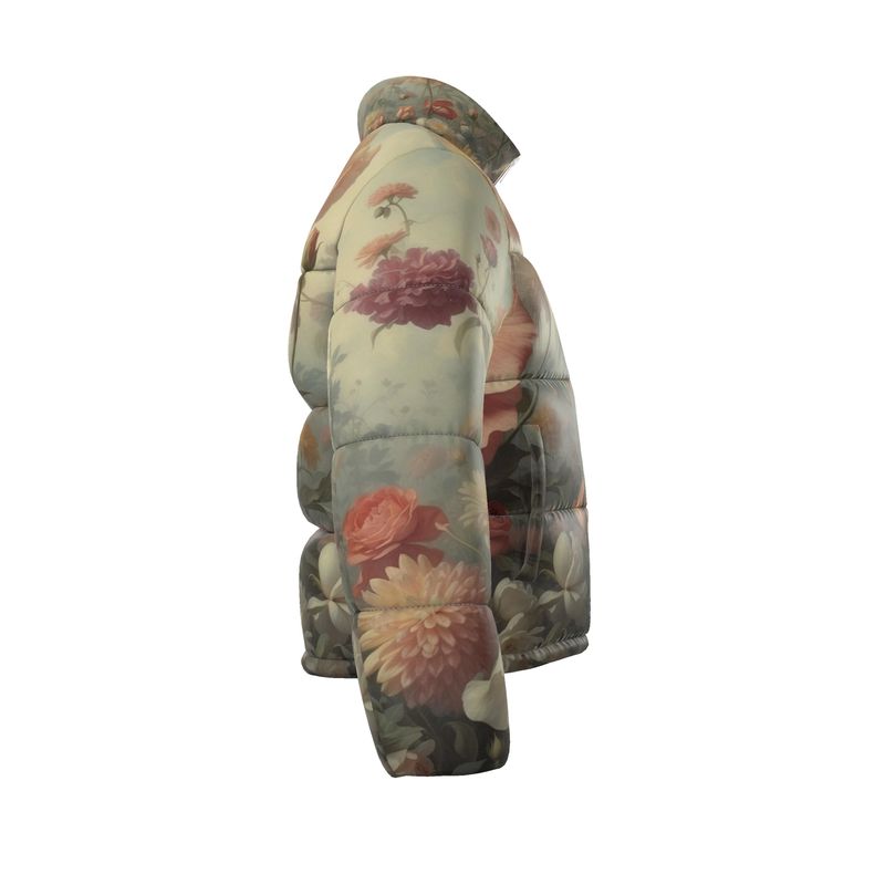 Men's Puffer Jacket - Golden Symphony