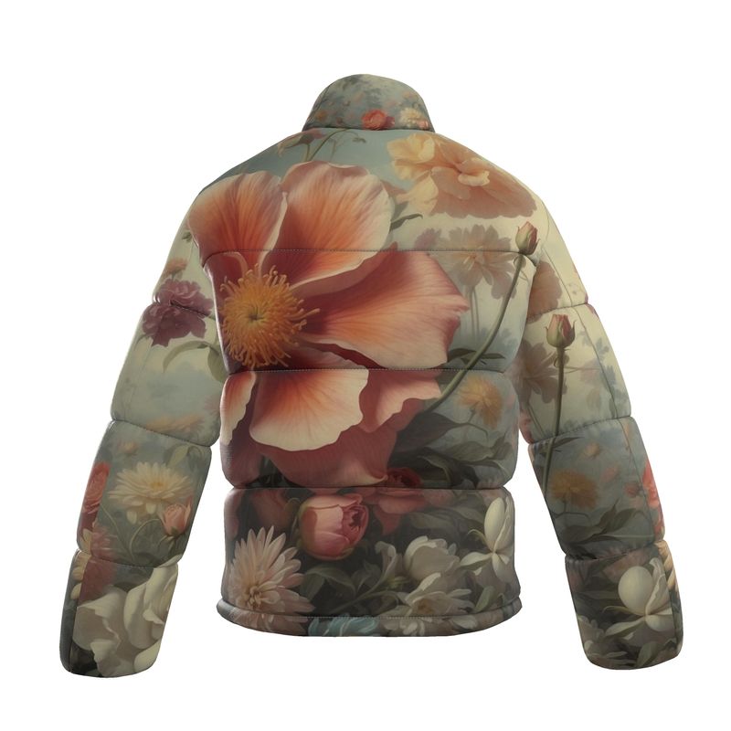 Men's Puffer Jacket - Golden Symphony