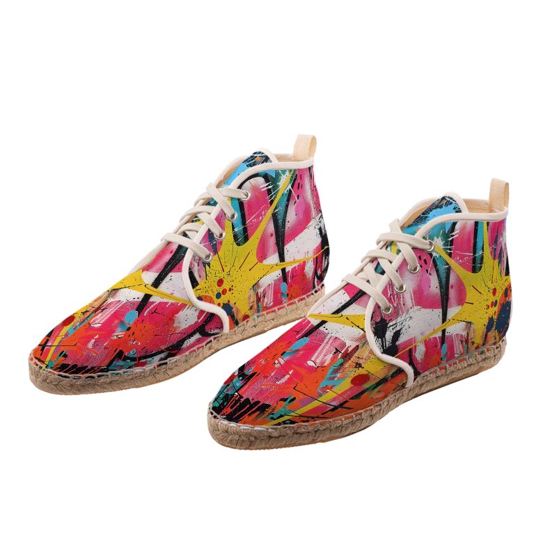 Men's Hi Top Espadrilles - Urban Vibes