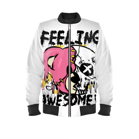 Men's Bomber Jacket -Feeling Awesome