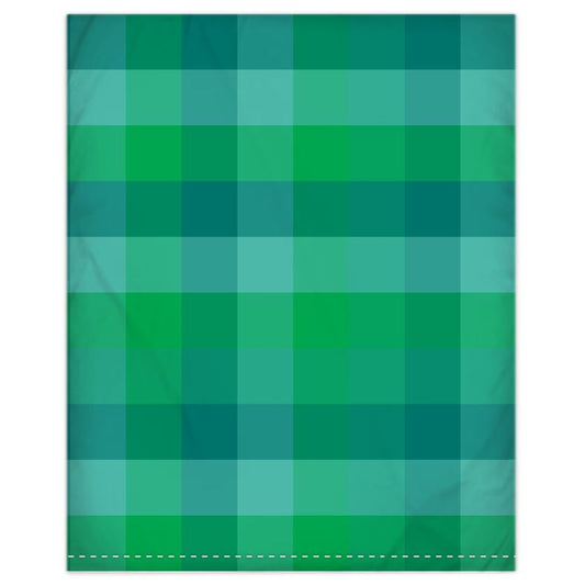 Classic  Duvet Set - Reversible - Emerald Plaid